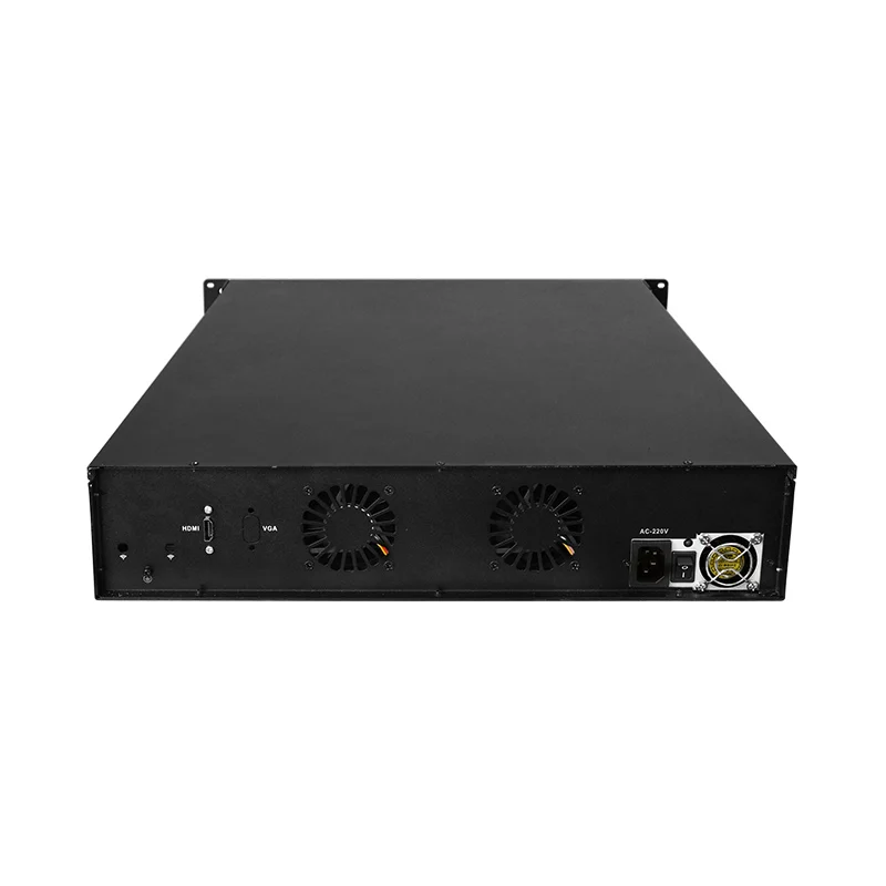 Zunsia OEM 2U 19 inch Rackmount Intel 12th Gen Network Firewall Router with 4 SFP and 6 LAN