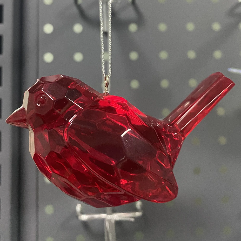 Transparent Acrylic Wedding Party Ceiling Decorating Crystal Water Drop And Flying Birds