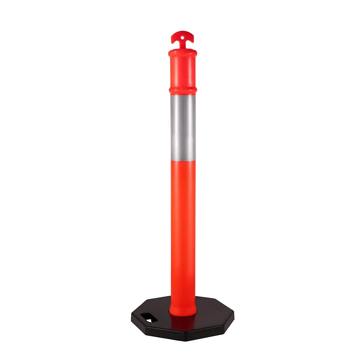 T-TOP 44 Inch 110cm High Quality Flexible PE Traffic Road Delineator Posts