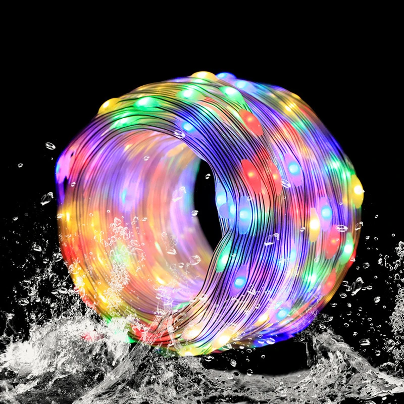 Christmas Ornament Lights 120v 60hz Strawberry Bulb Outdoor Multicolor Led String Lights
