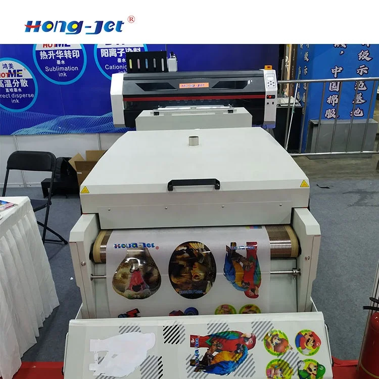 Hongjet Epson i3200 3 Printheads 60cm DTF Inkjet Printer for garment t shirt hoodie printing