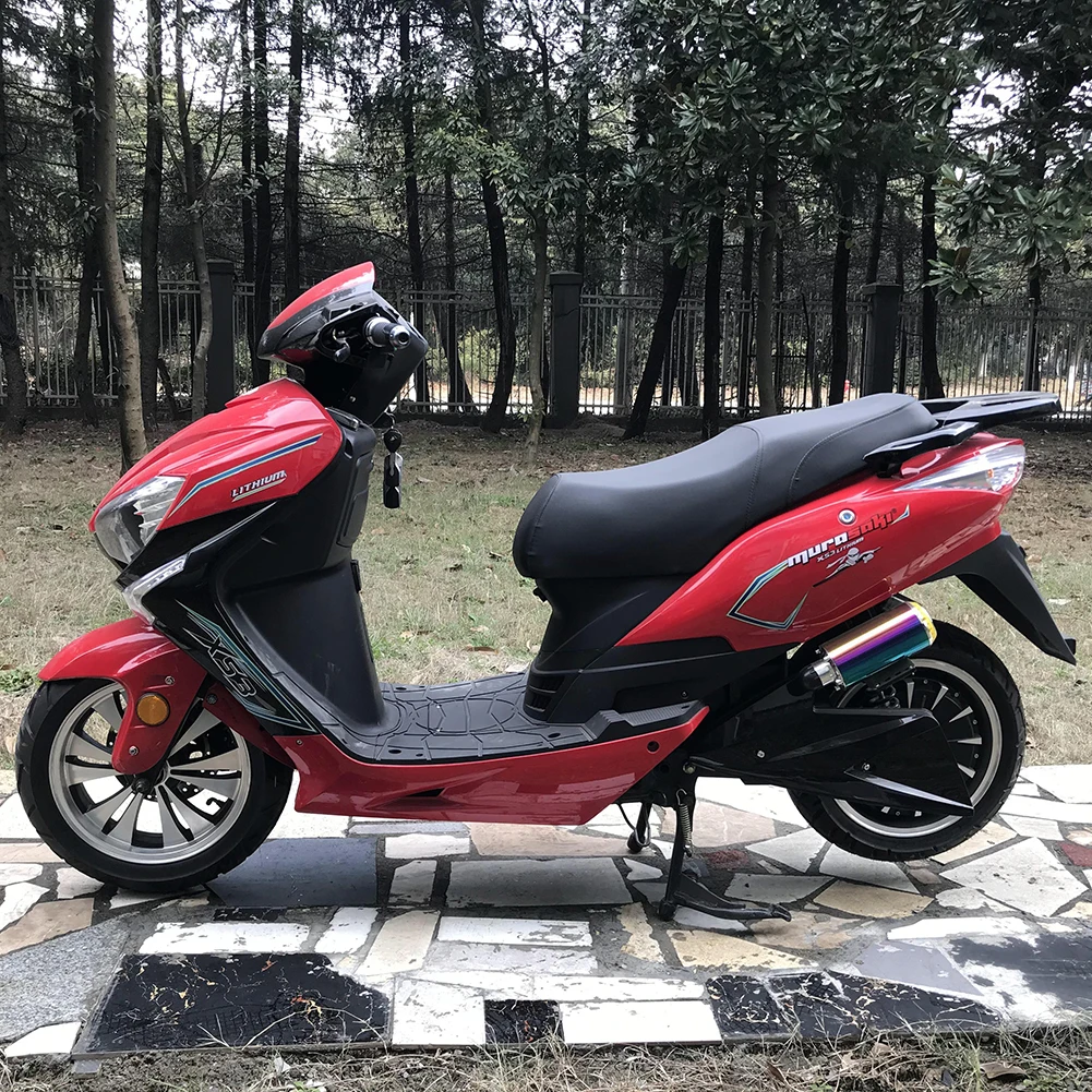 CKD SKD 1000 Вт электрический скутер 60 В литиевая батарея 50 км/ч диапазон км 13 дюймов мото электрика с Mp3 мопедом электрические мотоциклы