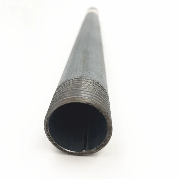 Threaded IMC electrical conduit pipe