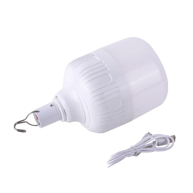 China Indoor SMD Portable T bulb With Battery Chargeable Led Rechargeable Emergency Lights Bulb Lamp For Home
