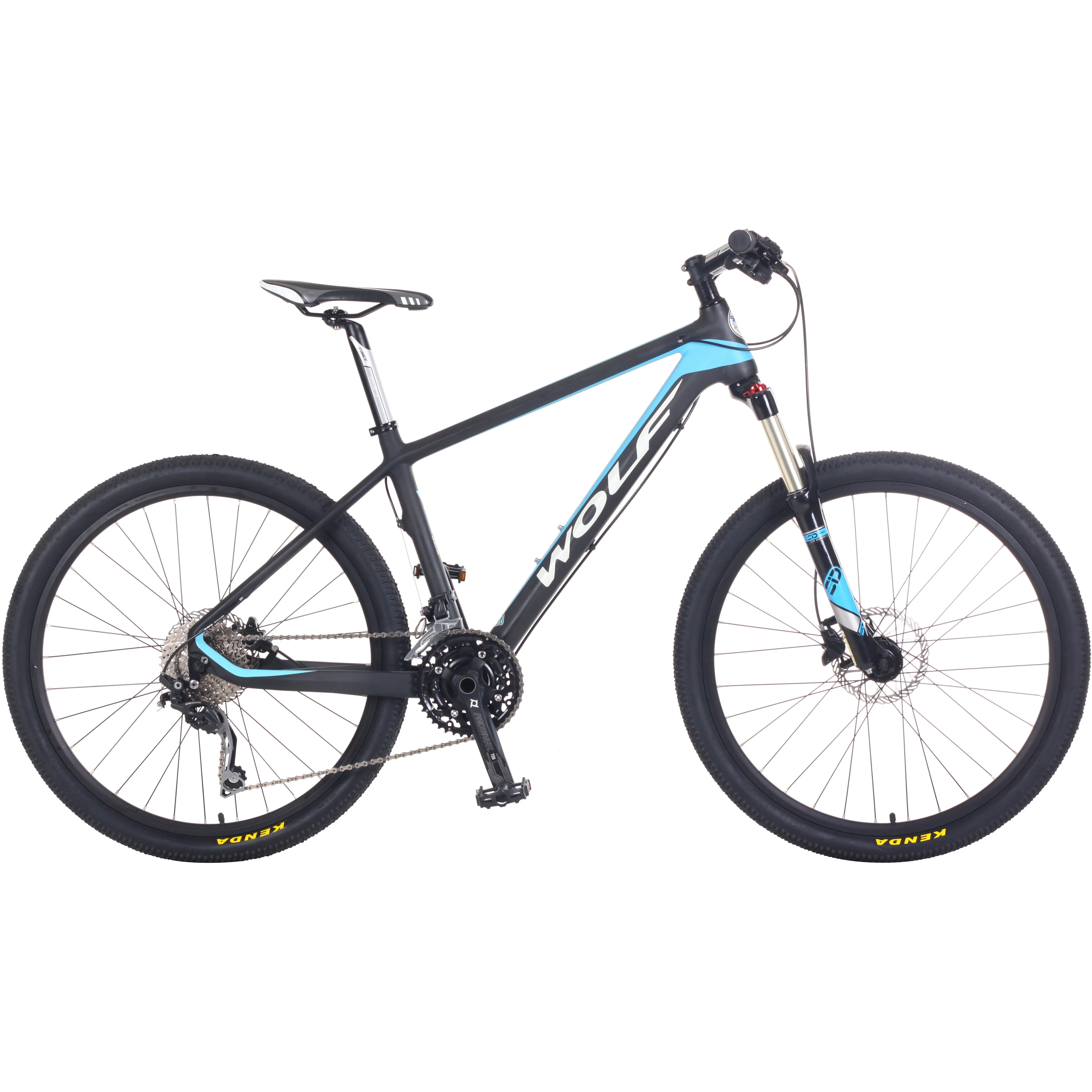 Тормозная система Wolf SHIMANO Mtb из углеродного волокна, Модный брендовый Мужской Жесткий каркас для велосипеда 26 дюймов (без заднего демпфера) из алюминиевого сплава