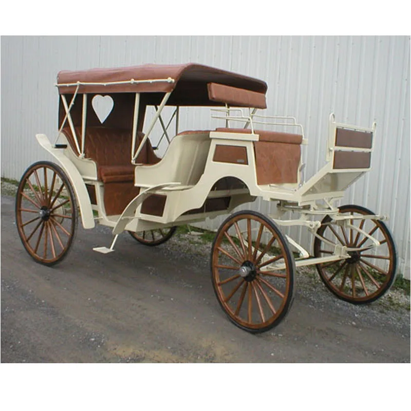 Victorian Horse drawn carriage/wedding horse buggy