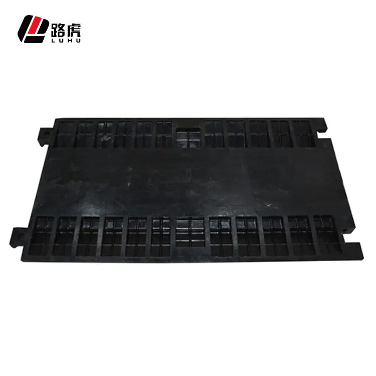 Outdoor And Indoor Rubber Cable Cover Ramp 3 Channel Cable Bridges Cable Ramp Protector