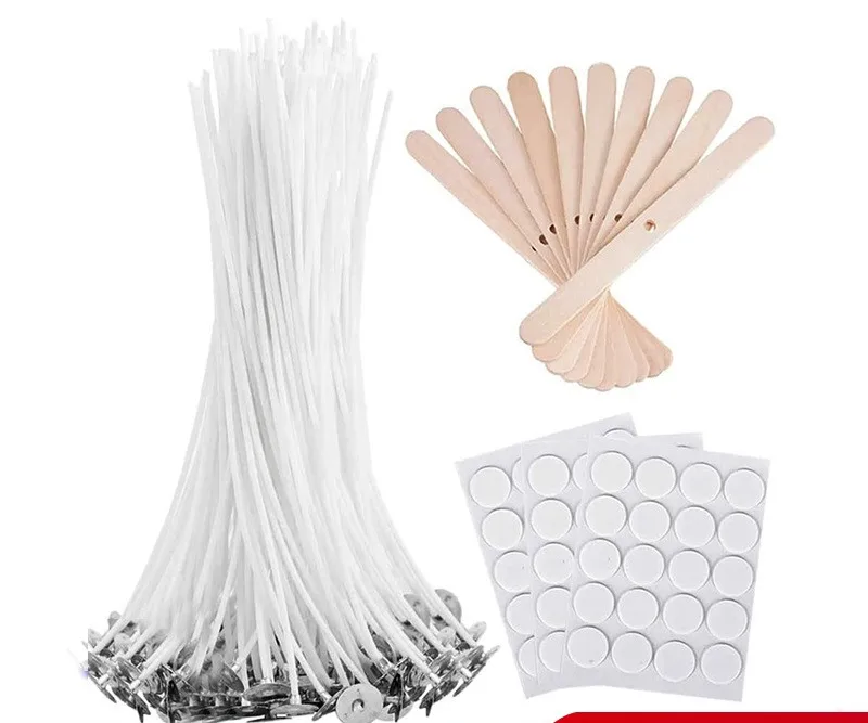 High Quality ECO Friendly Smokeless Custom Sizes Soy Wax HTP Candle Wick For DIY Candle Making