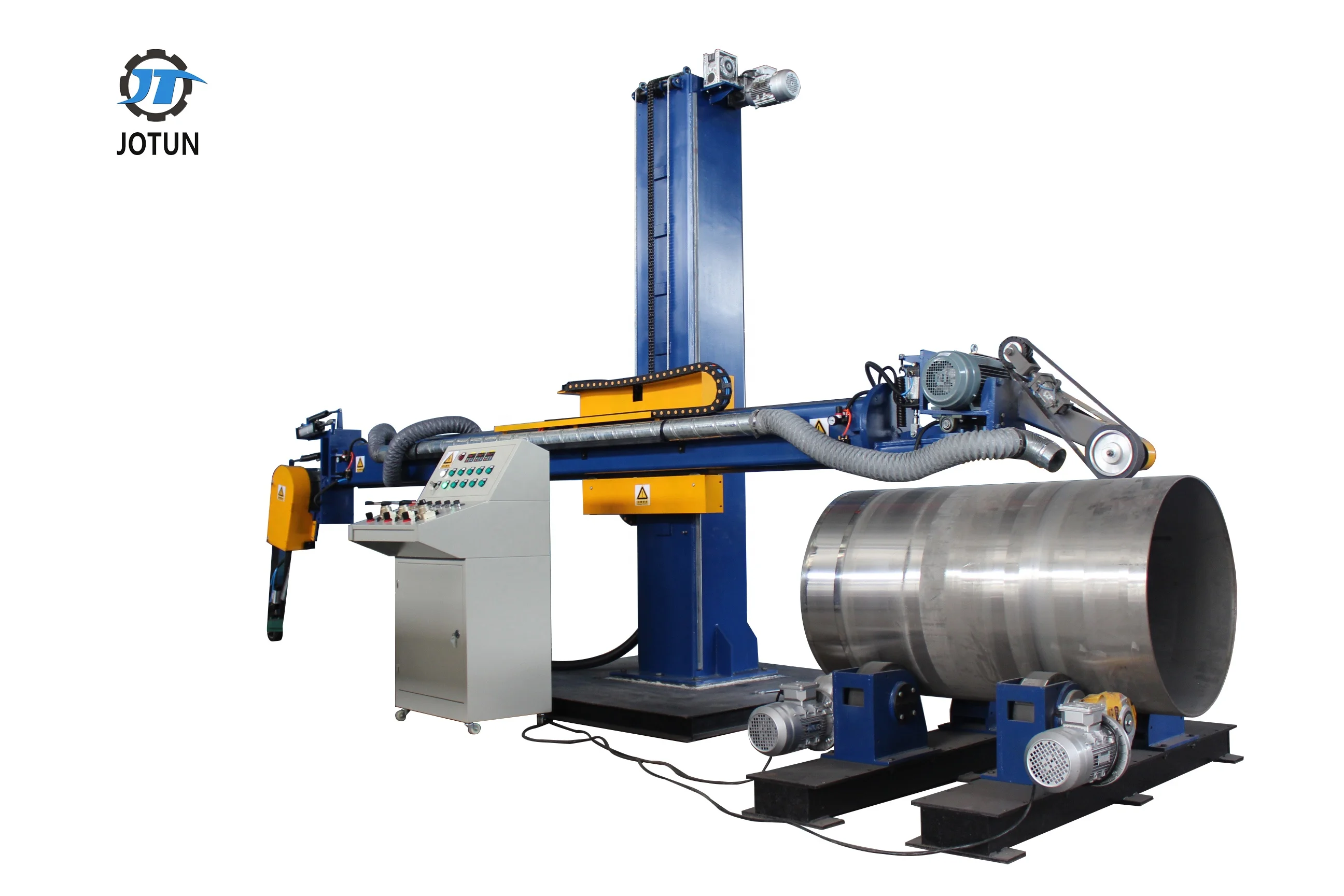 High speed automatic metal surface grinding polishing machine for stainless steel
