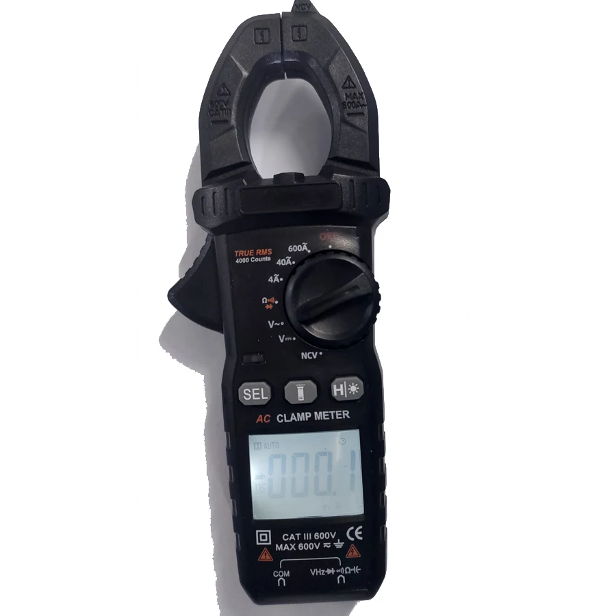 CM86B AC DC Voltage Current Ammeter voltmeter Temperature Capacitance Ohm tester Non Contact Meter Pocket Digital Clamp Meter