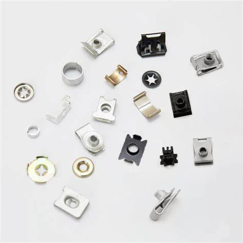 Steel retaining Double-sided metal clip retainer nut clamp trim panel retainer car clips rivets auto fasteners