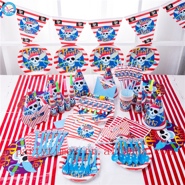 90 Pieces Custom Disposable Tableware Set Birthday Party Supplies Party in a Box