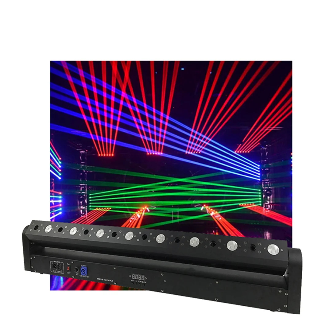 8x3w Laser+LED Moving Head Beam Bar Lighting for Dj Beam Lazer Lights Professional Club laser