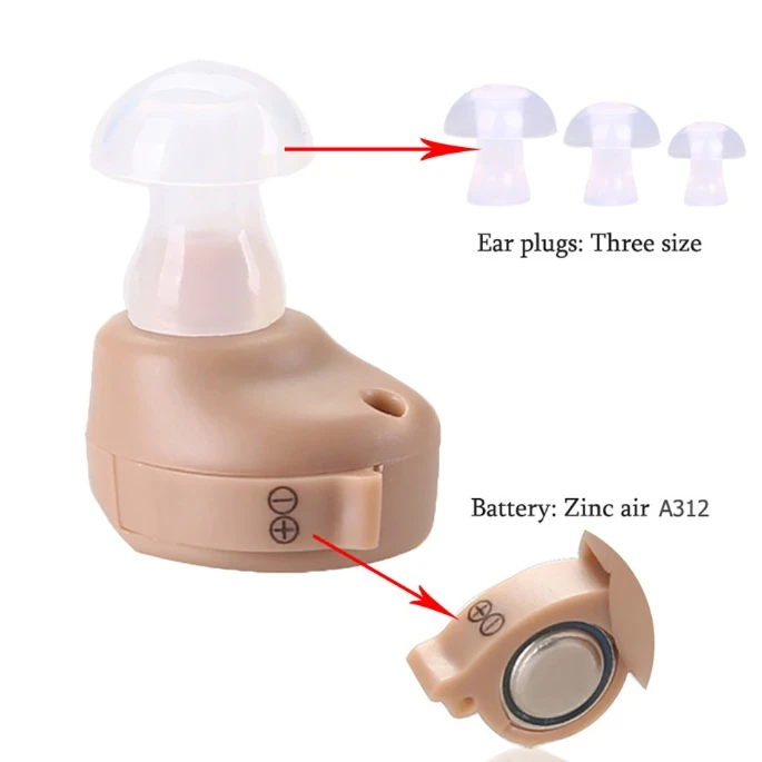 Factory Price Axon K-80 Battery Hearing Aid Mini Cheap Prices Deaf Headphone Ear Sound Amplifier Hear Aid For Deafness Elderly