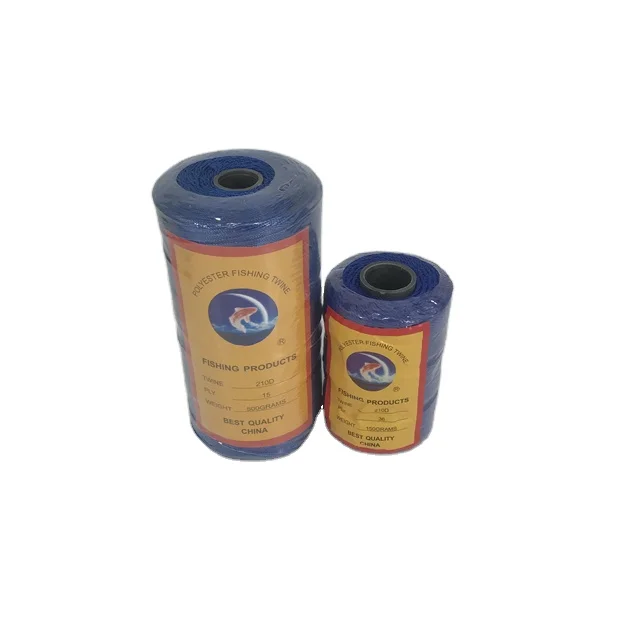 Дешевая цена, гарантия качества, 210d 12-слойный нейлоновый шпагат для рыбалки, высокопрозрачный полиэфирный шпагат