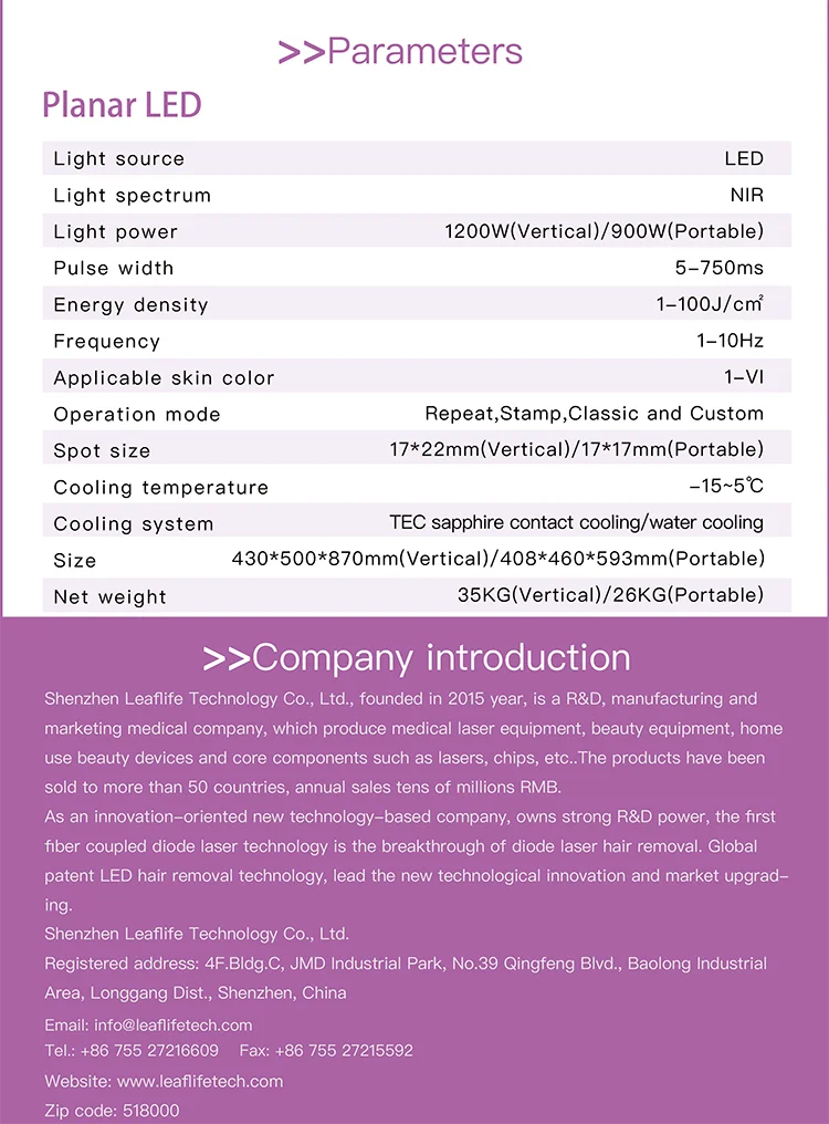 Salon SPA Commercial  100 Million Lifespan LED Hair Removal Laser Machine /  808 alexandrite diode laser hair removal machine