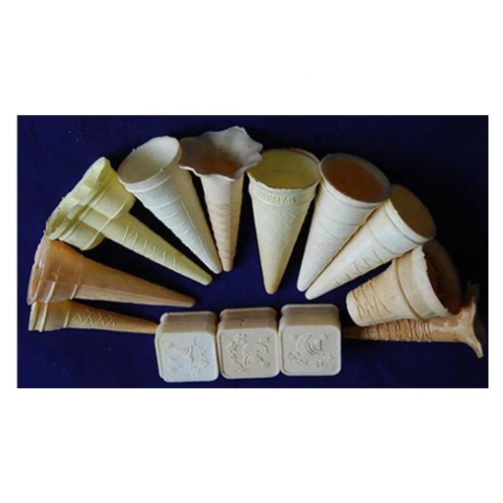 China Sugar Waffle Cone Fully Automatic Edible Cup Coffee Biscuit Tea Eat Maker Machine to Make