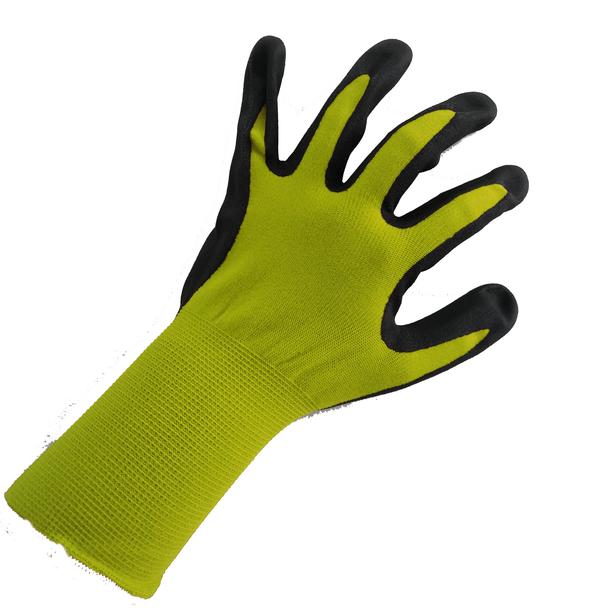 Износостойкие Нескользящие резиновые рабочие дышащие защитные рабочие перчатки из латекса и пенопласта