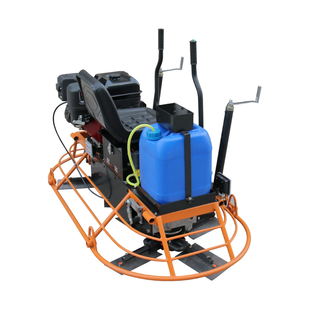 JM80B concrete polishing helicopter ride on power trowel used for sale