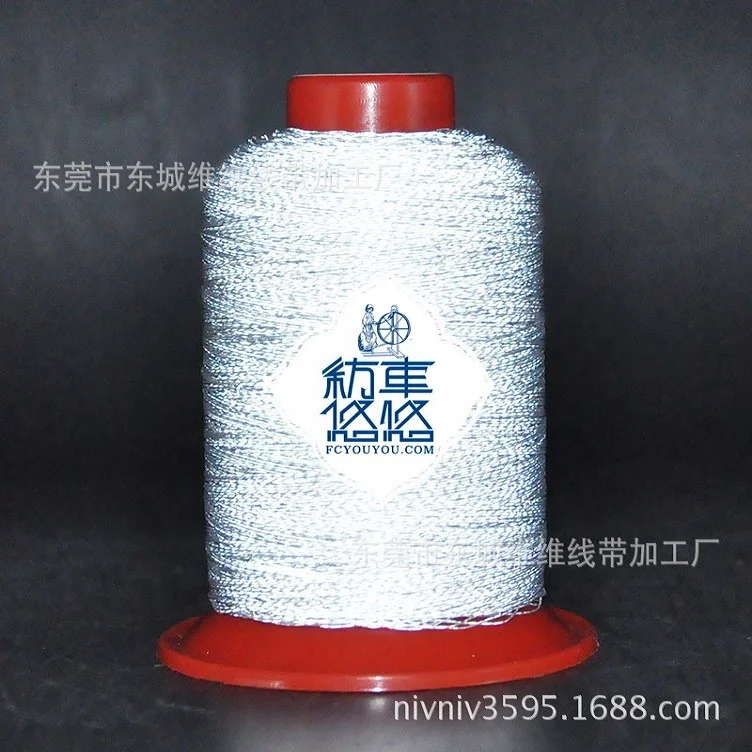 reflective knitting thread