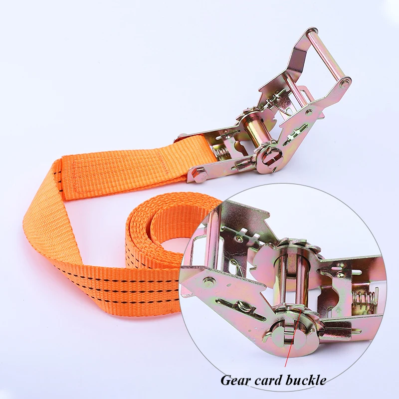 Горячая Распродажа, металлическая трещоточная Пряжка 1,5 дюйма 3000 кг для завязывания ремня со стальной ручкой