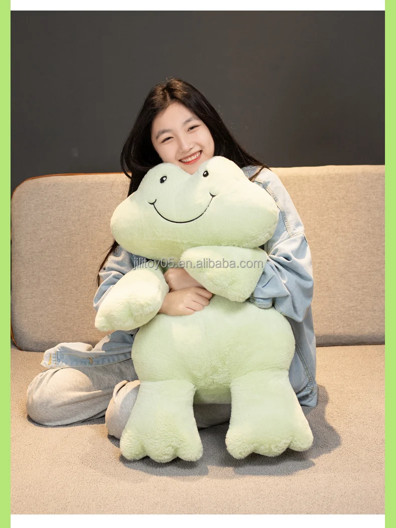 stuffed & plush toy animal frog plush toy yangzhou customized kermit frog plush animal stuffed plush frog  wholesale