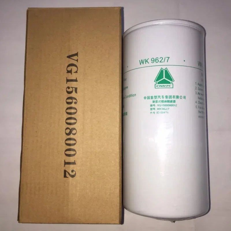 good price VG1560080012 WK9627 HOWO fuel filter for SINOTRUCK Truck