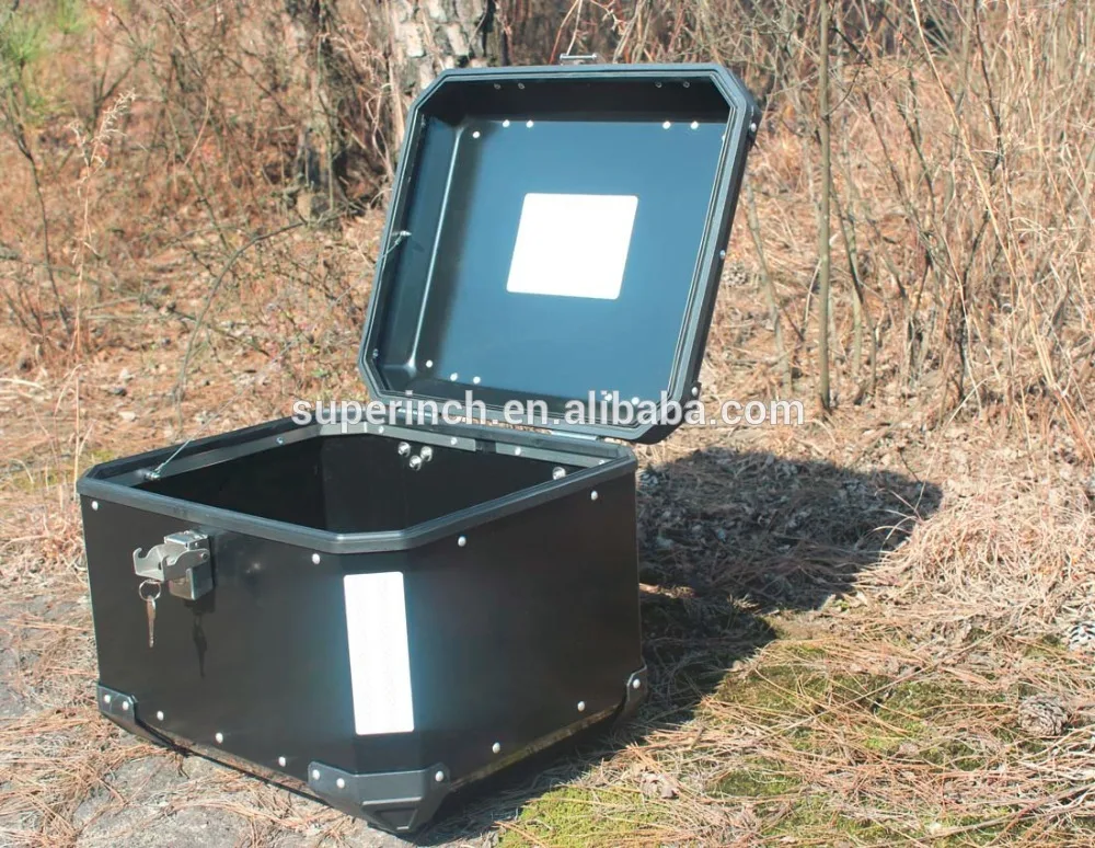 Китайский производитель оптовая продажа; Цвет Черный багажник мотоцикла стороне коробки для