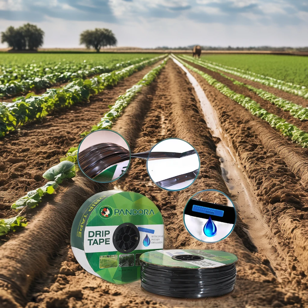 Hot Selling Automatic Plastic Drip Irrigation System for Garden and Farm PC Features PC Hose PC Drip Tape Rolling Packing