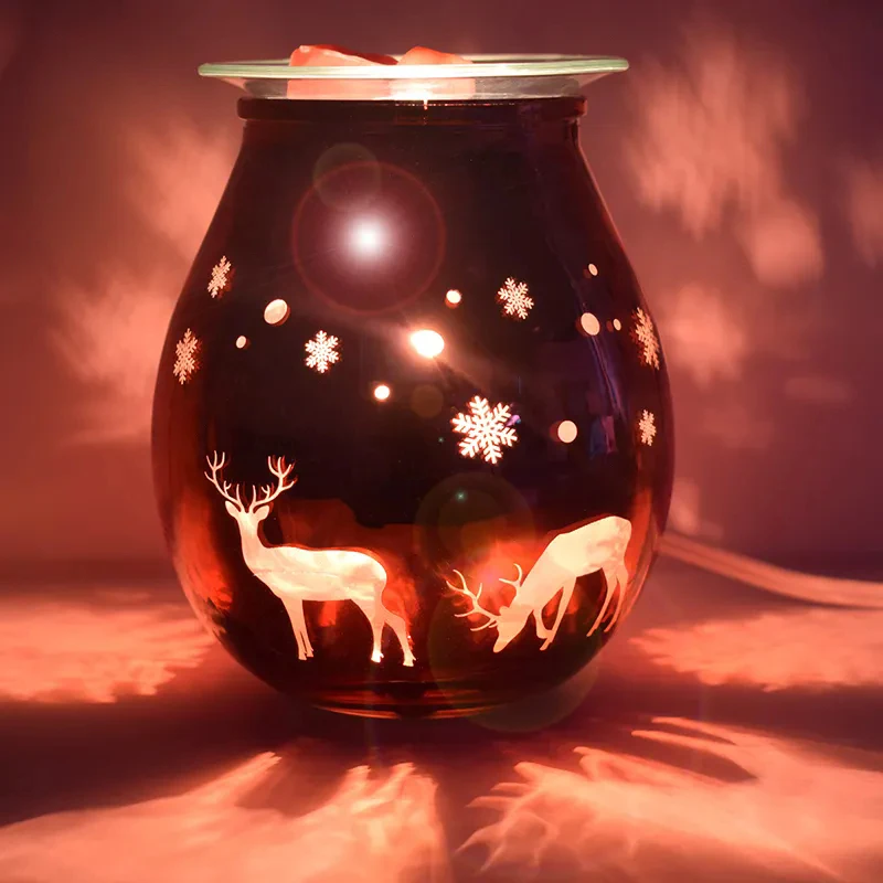 customize electric wax melter candle warmer gift set silicone wax warmer electric wax burner for melts
