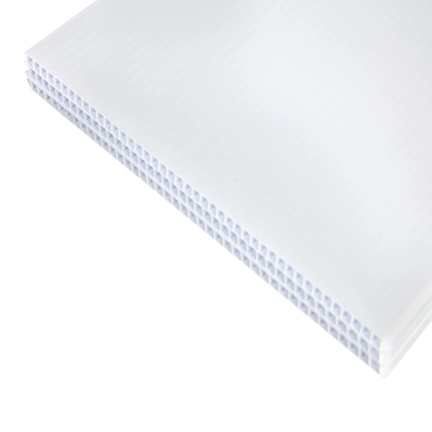 High Quality China Manufacture Polypropylene Hollow Sheet Pp Corrugated Plastic Sheets Yard Sign Hollow Board