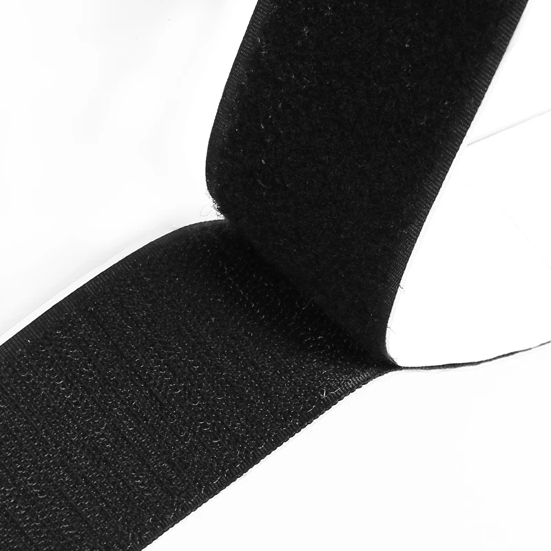 Strong Adhesive Magic Tape with Hook and Loop Hair Surface Double-sided Back Glue Garment Accessories High-quality 30% Nylon