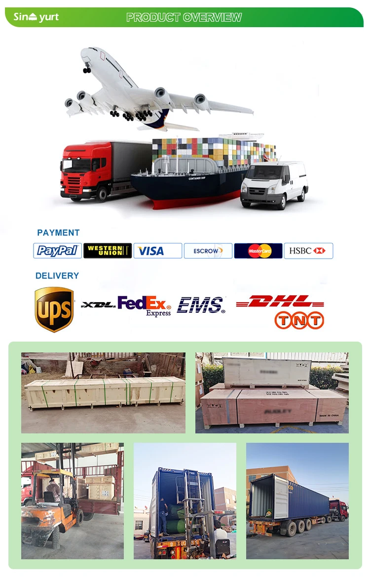 aluminium frame with bathroom 12m viking camping frame tent Modern luxury Mongolia yurt