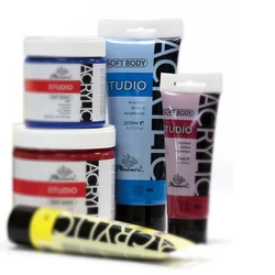 Phoenix Factory Price Matt 200ml Smooth Non Toxic Bulk Kids Artist Acrylic Paints