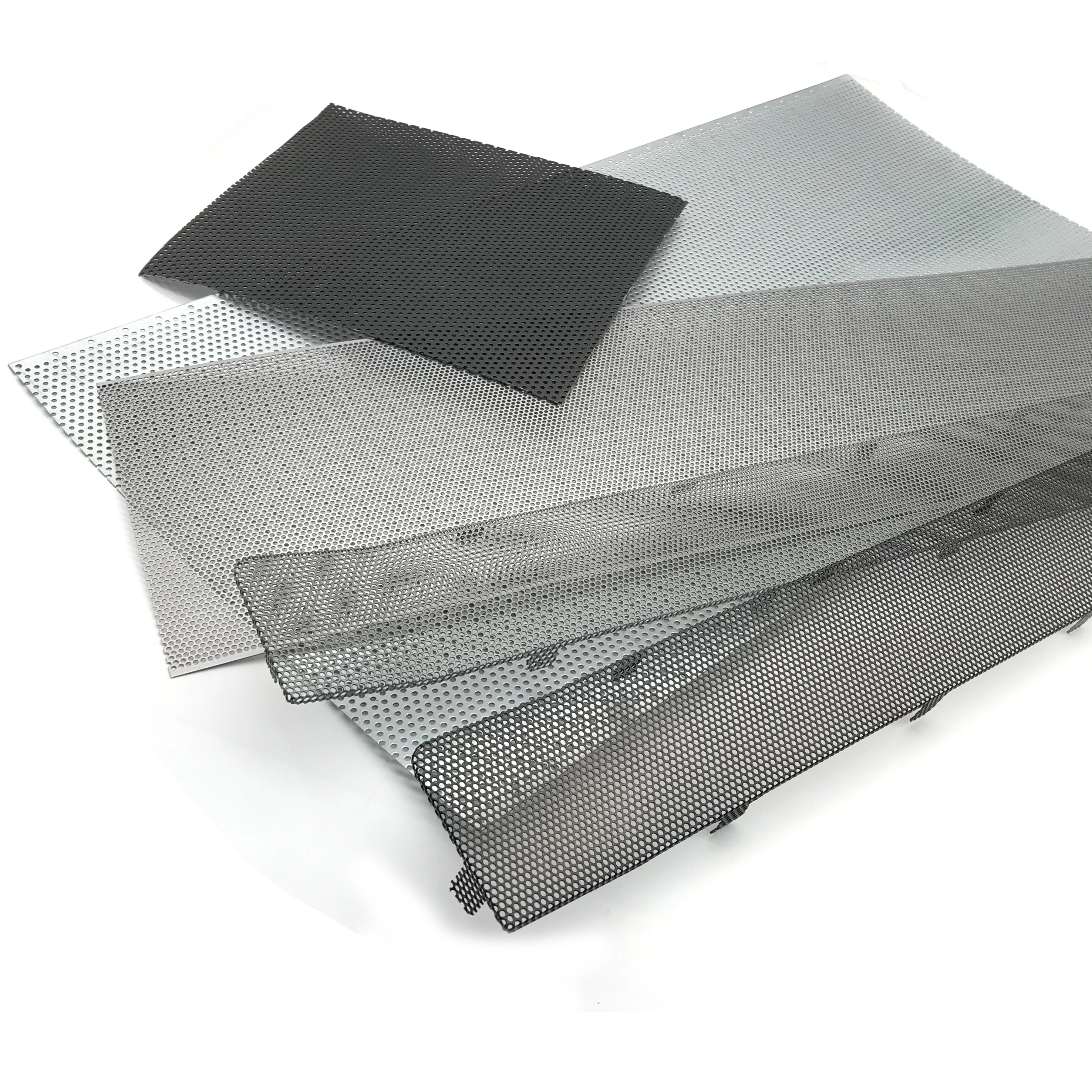 Factory Price Custom Made Accepted Precision Metal Stamping Round Hole Stainless Steel Perforated Steel Mesh Sheet Plate