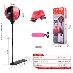 CHRT Black Red 2 Different Grade Boxing Reflex Fight Ball Boxing Training Speed Balls gym equipment