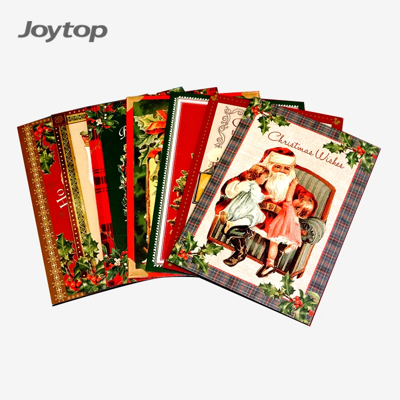 Рождественские поздравительные открытки Joytop с 3D выдвижными пожеланиями по индивидуальному заказу подарок