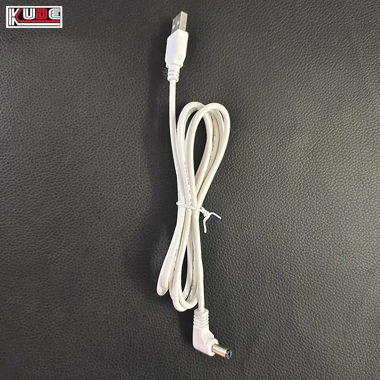 1.5 meter white charging USB cable