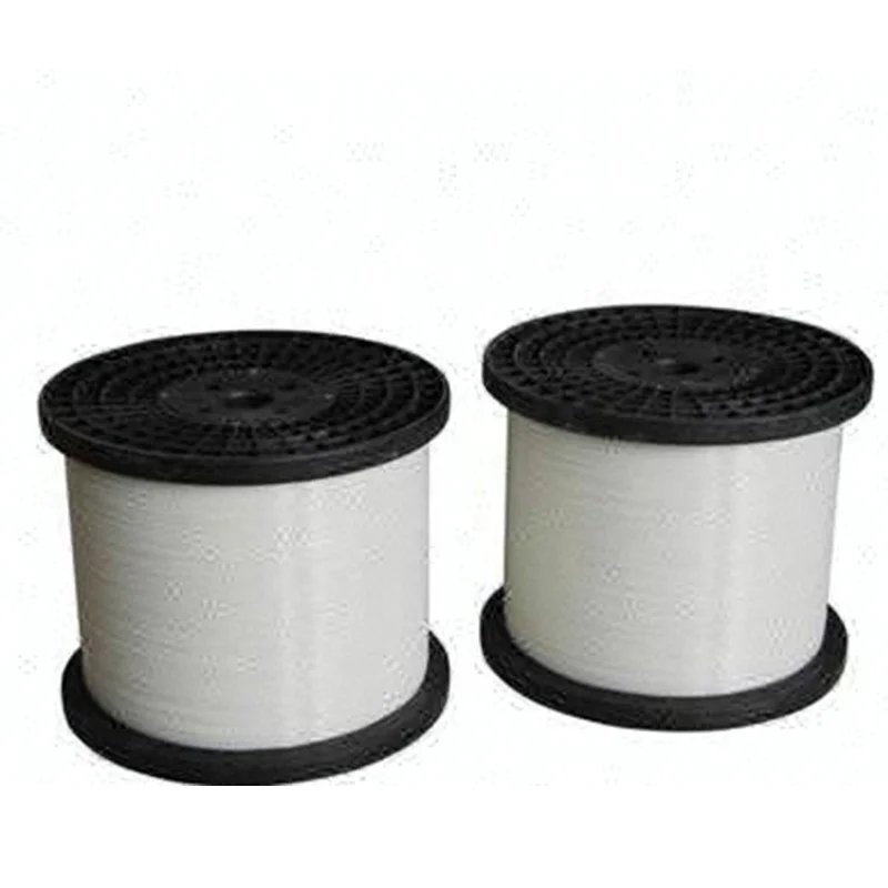 
High quality filament polyester PET monofilament yarn 0.68mm 0.50mm China factory used for zipper teeth 