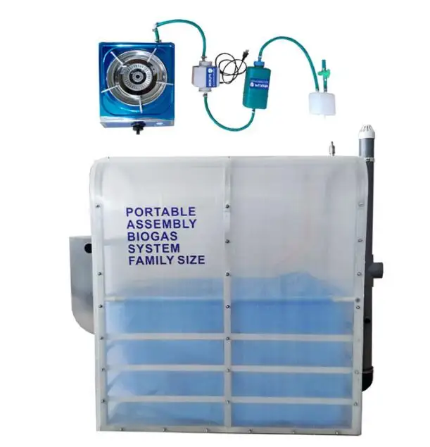 Hi-Tech DIY Bio Gas Tank Small Biodigester