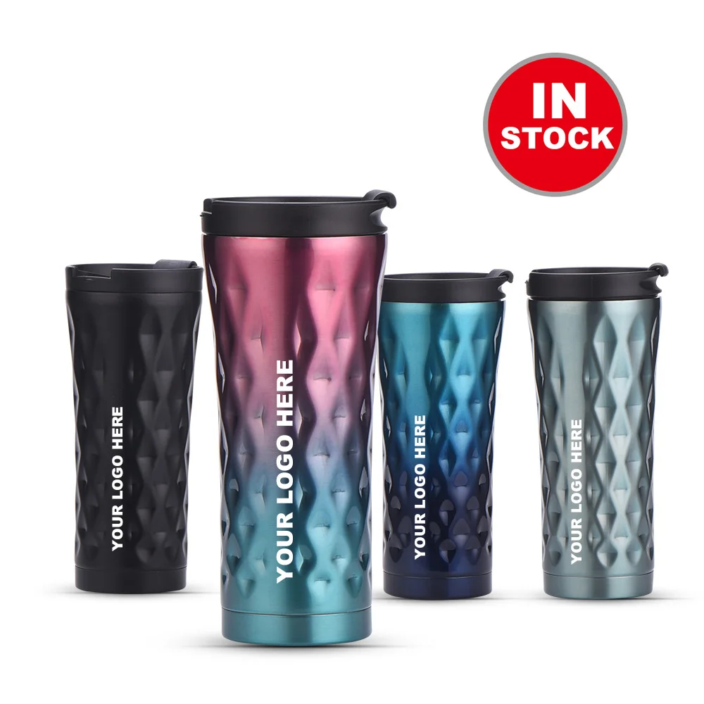  Из нержавеющей стали Термос кружка кофе производитель 18 oz металлическими закручивающимися крышками от проливания без добавления бисфенола А дорожная