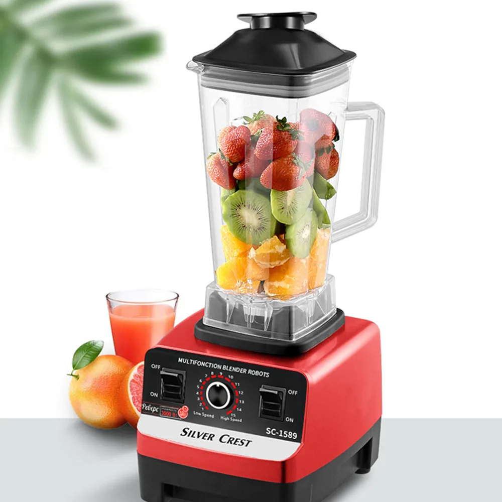 Новый Кухонный комбайн Silver Crest Juice Batidoras кухонный измельчитель миксер Коммерческий Миксер для