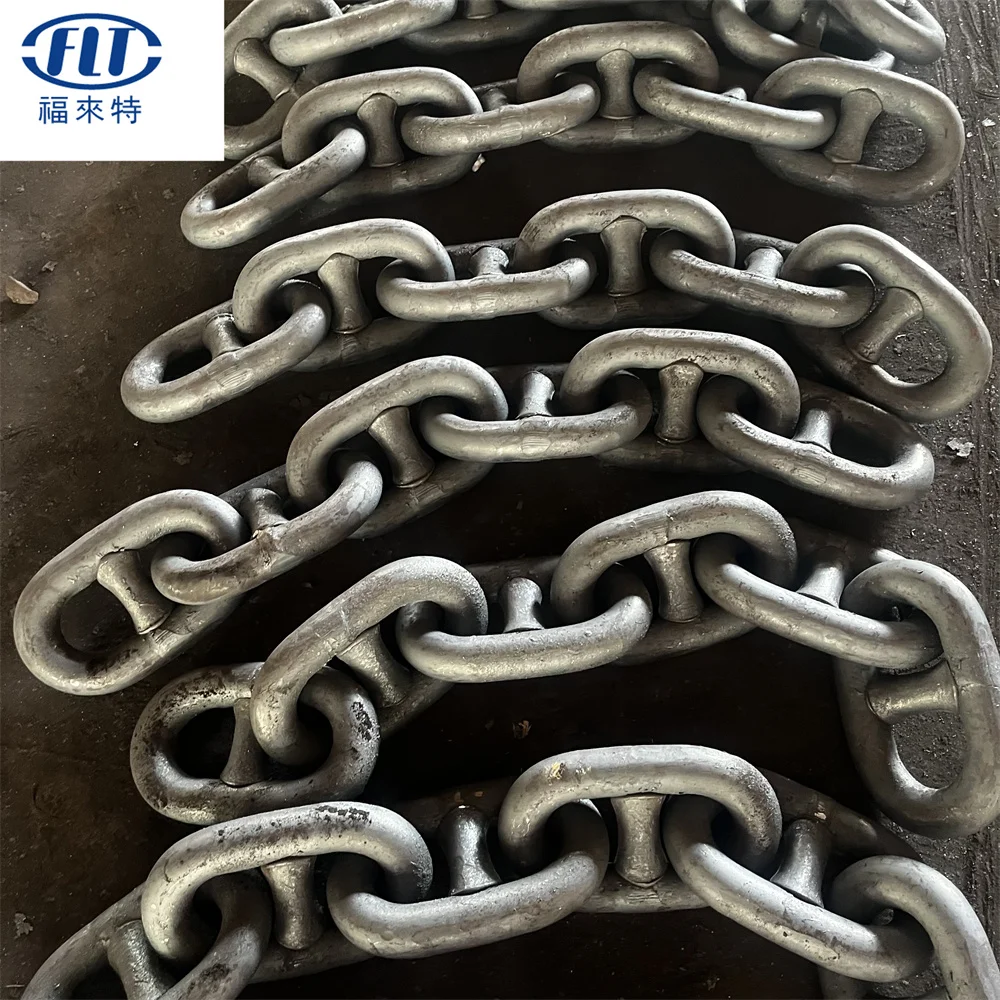 U1 U2 U3 Marine Anchor Chain Used Ship Stud Link Chain and Studless anchor chain