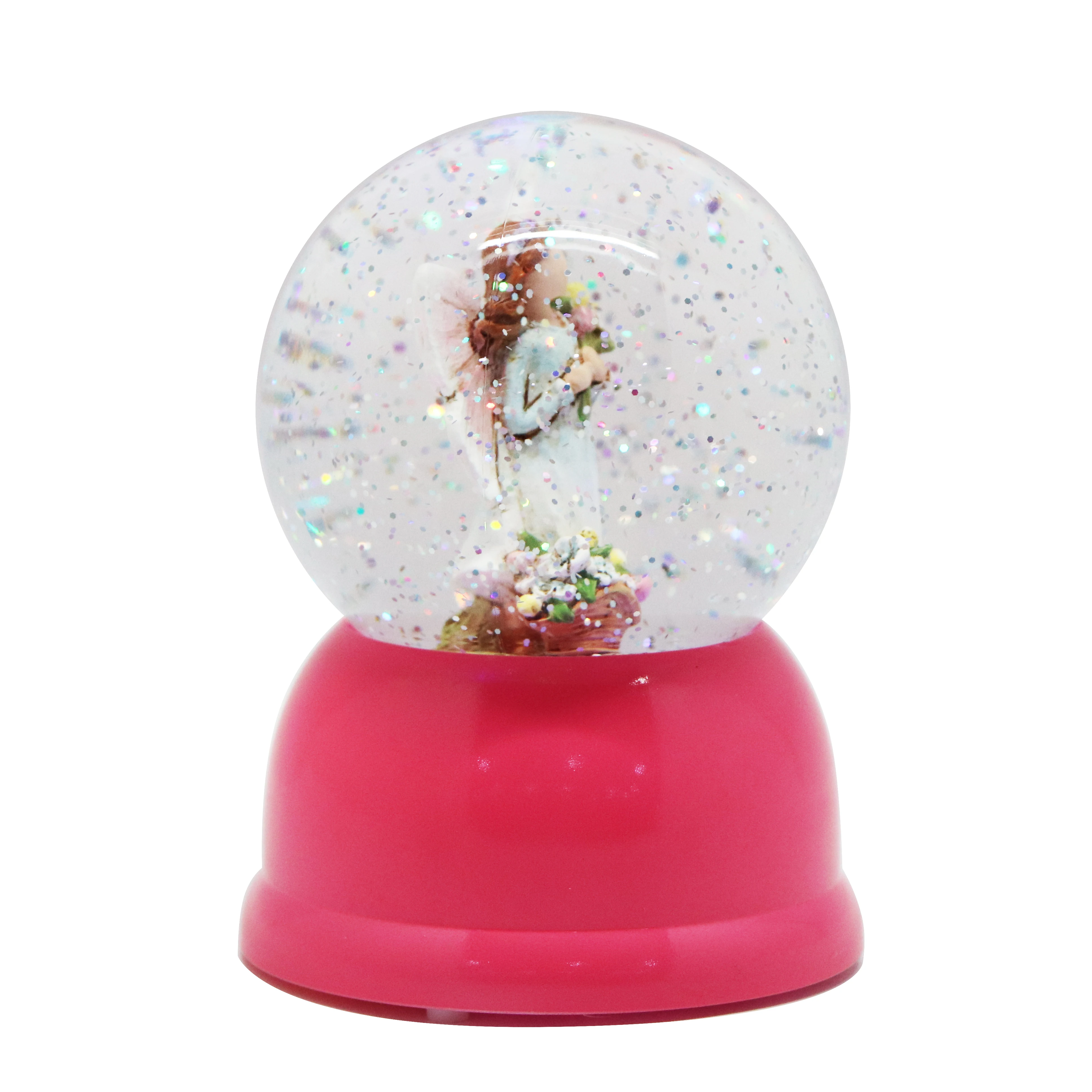 Custom Plastic Decoration Led Lantern Popular Give A Little Girl Or Girlfriend Crystal Ball Fairy Snow Globe