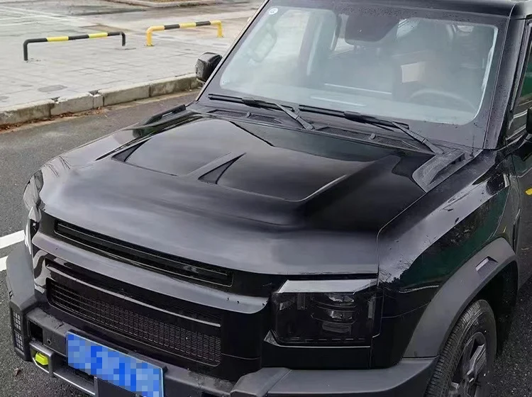 Car Off-road Hood For Chery JETOUR Traveler Traveller T2 Replacement Hood Modified Special Hood Upgrade Decorative Parts