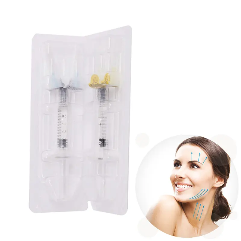 Hyaluronic acid injection dermal filler 1ml 2ml 10ml gel injection for face nose chin lip