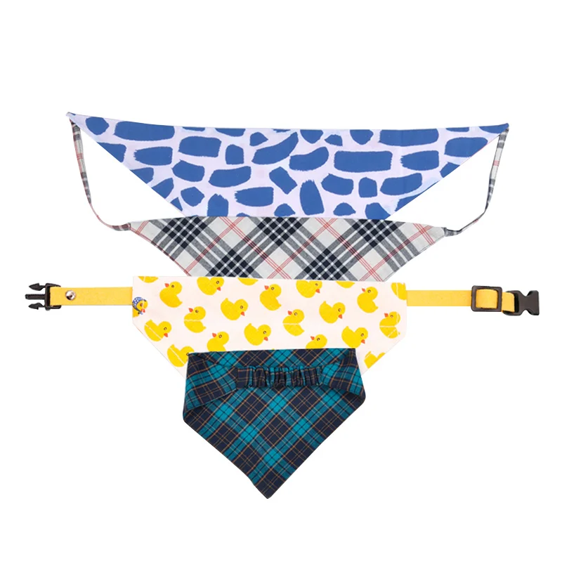 Оптовая продажа с завода, хлопковая бандана для собак на заказ