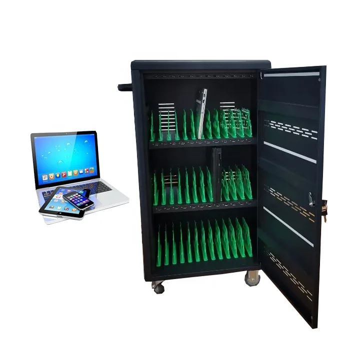 Organizer Box For Laptop Tablet Storage Charging School Notebook Tablet Charging Cabinet Price