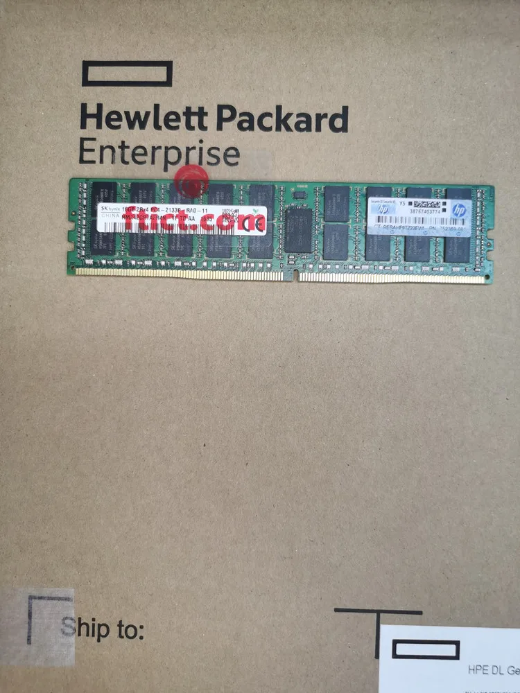 HPE  16GB  DDR4-2133  Dual Rank x4 Memory 726719-B21 752369-081 774172-001