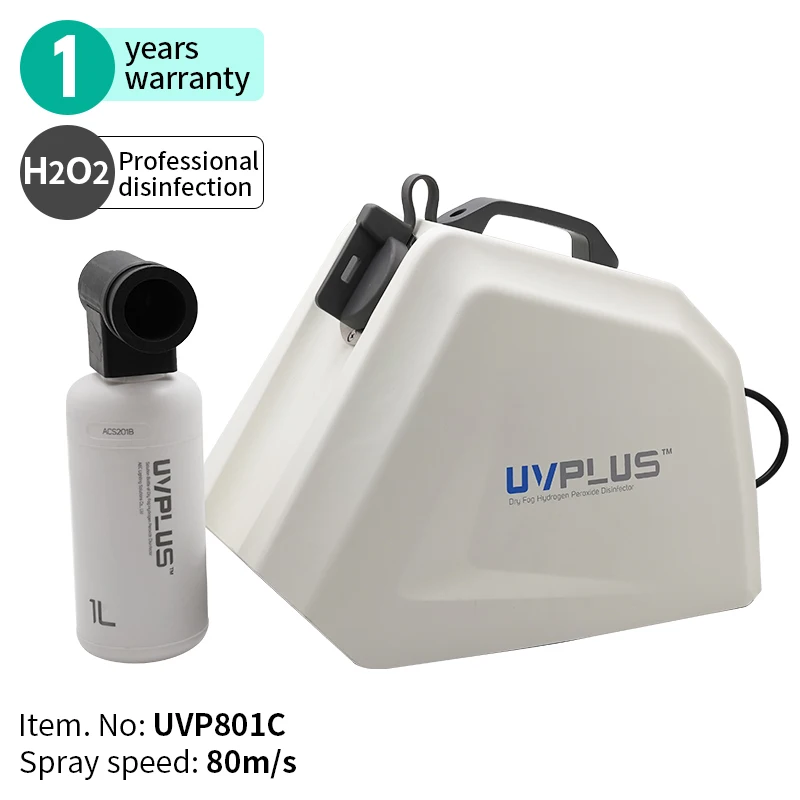 
UVPLUS Medical Disinfectant Dry Fog Hydrogen Peroxide Sterilizer Disinfection Machine for Hospital 